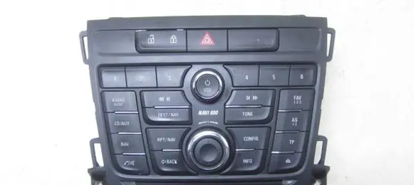 Opel Zafira C Head unit multimedia control 20875736