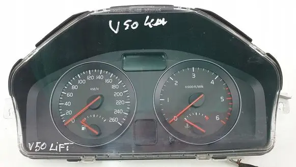 Volvo V50 Speedometer (instrument cluster) 69199420T