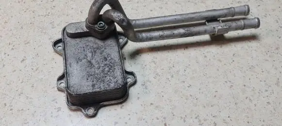 Engine oil radiator