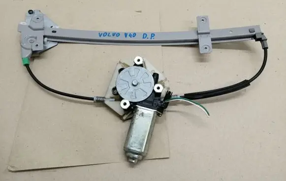 Volvo S40, V40 Front door window regulator with motor 113134101