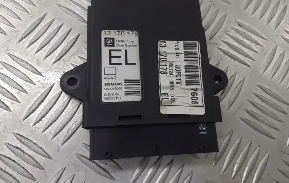 Opel Vectra C Door control unit/module 13170178