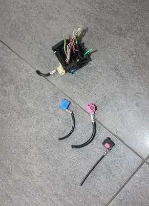 BMW 3 E90 E91 Sound system wiring loom 9192478 9222861 CIC