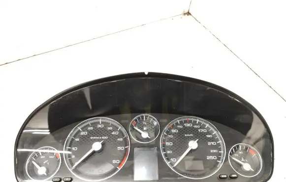 Peugeot 607 Speedometer (instrument cluster) 9649507480 A2C53098089