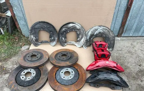Audi A7 S7 4K8 Brake discs and calipers set 4N0615105AP 4N0615106AP