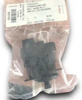Mercedes-Benz A W169 Light switch A1695452204