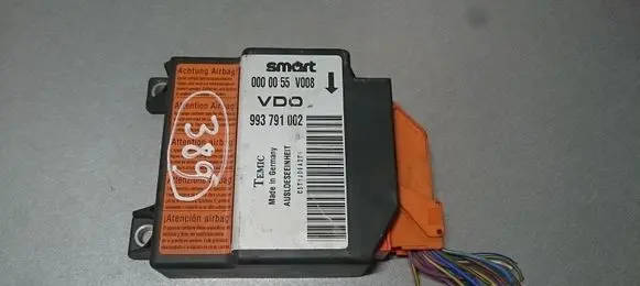 Smart ForTwo I Airbag control unit/module 0000055V005 993791002
