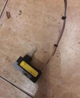 Volvo C30 Headlight level adjustment motor 0307853310