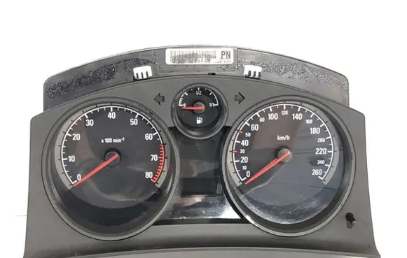 Opel Astra H Speedometer (instrument cluster) 13216691