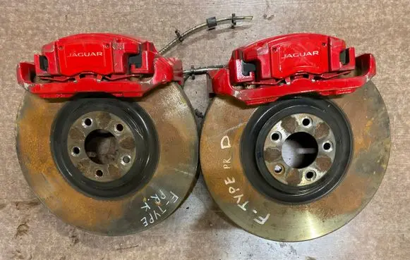 Jaguar F-Type Brake discs and calipers set T2R5940 T2R7242