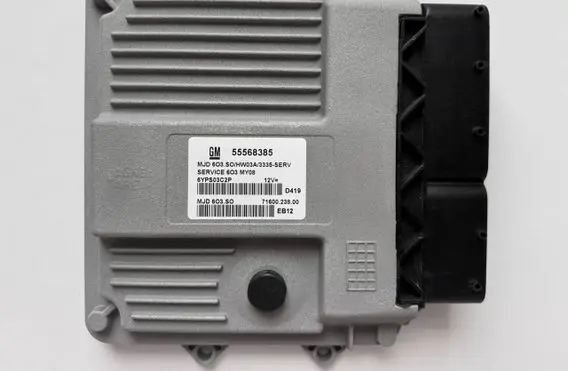 Opel Corsa D Engine control unit/module 55568385 MJD603S0 MJD6O3.SO
