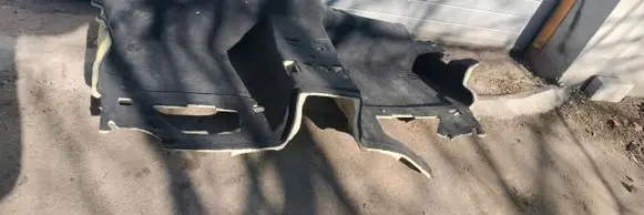 BMW 7 G11 G12 Rear floor carpet liner 7392110