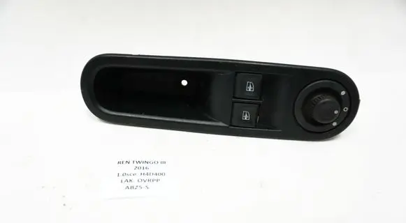 Renault Twingo III Quarter vent window switch 