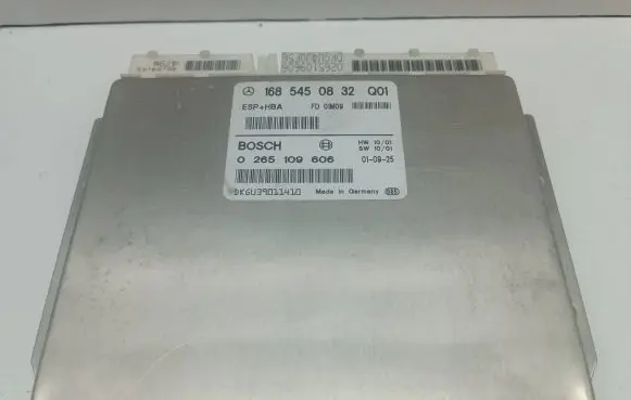 Mercedes-Benz A W168 ESP (stability system) control unit 1685450832 0265109606 A1685450832
