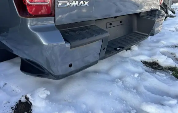Isuzu D-Max Rear bumper