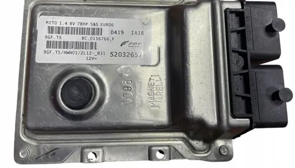 Alfa Romeo Mito Engine control unit/module 52032657 9GFT5