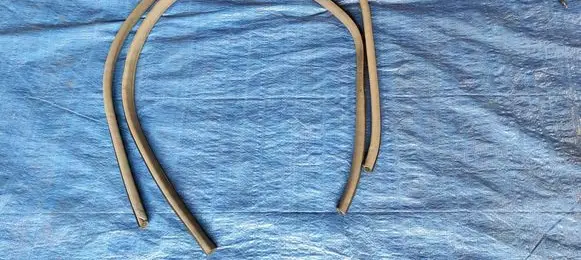 Mercedes-Benz SL R230 Rubber seal loading door KOMPLET2SZTUKI