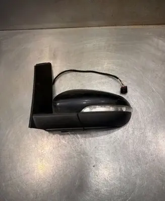 Volkswagen Touran II Front door electric wing mirror 1T1857507AL