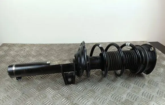 Front shock absorber with coil spring