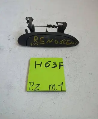 Renault Scenic I Rear door exterior handle 3837567