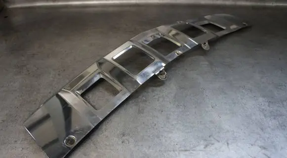 Mercedes-Benz GL X164 Front bumper lip 