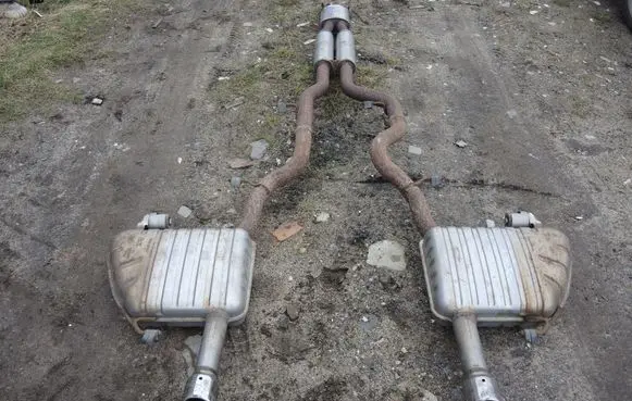 Jaguar XF X250 Muffler/silencer 5K243GF