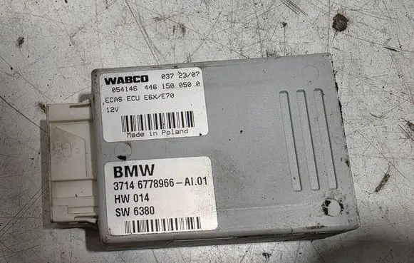 BMW X5 E70 Air suspension control unit module (rear) 6778966 HW014 SW6380