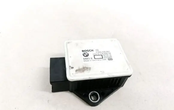 BMW 5 E60 E61 ESP acceleration yaw rate sensor 0265005681 677460202