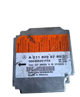 Mercedes-Benz E W211 Airbag control unit/module A2118205785 500406201654