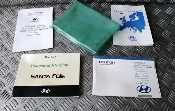 Hyundai Santa Fe User manual 