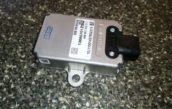 Opel Vectra C ESP acceleration yaw rate sensor 13665701
