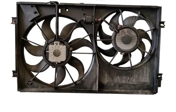 Volkswagen Polo VI Air conditioning (A/C) fan (condenser) 