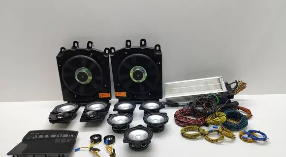 BMW 5 E60 E61 Audio system kit 9143133 914313301 65139143133
