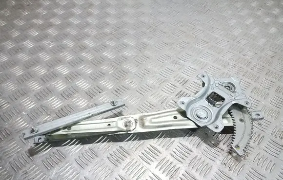 Front window lifting mechanism without motor