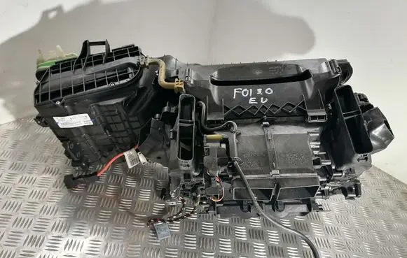 Interior heater climate box assembly