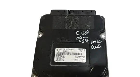 Mercedes-Benz C W203 Engine control unit/module A2711530591 5WK90517