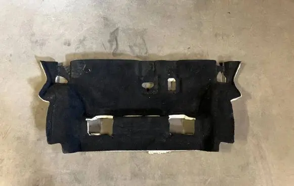 BMW X7 G07 Rear floor carpet liner 7941071 51477941071