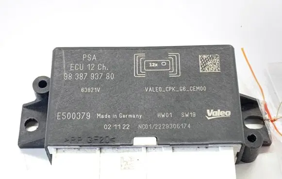 Opel Corsa F Parking PDC control unit/module 9838793780