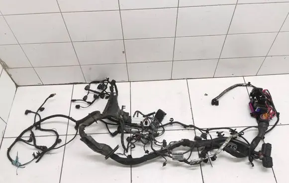 Audi A6 S6 C7 4G Engine installation wiring loom 4g2971072lm 0281003032 4h0951253c