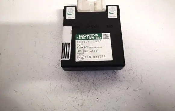 Honda CR-V Other control units/modules 39670swwg02 39670-sww-g02