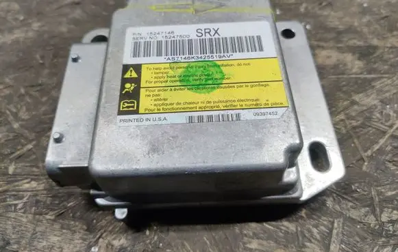 Cadillac SRX Airbag control unit/module 15247146