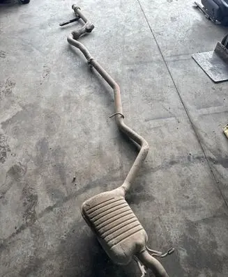 Mercedes-Benz E W212 Muffler/silencer A2124911100