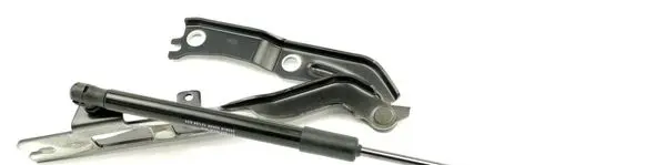 Volkswagen Tiguan Engine bonnet/hood hinges 571823301A