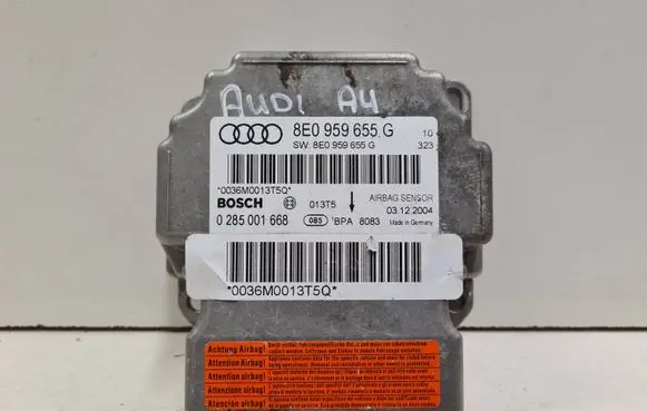 Audi A4 S4 B7 8E 8H Airbag control unit/module 8E0959655G 0285001668