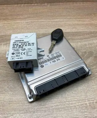 BMW 5 E39 Engine ECU kit and lock set 7789376 6905666 WITHKEY