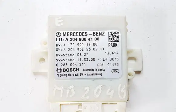 Mercedes-Benz C W204 Parking PDC control unit/module A2049004106