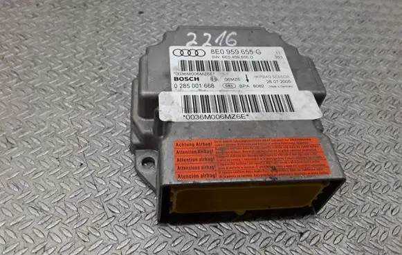 Audi A4 S4 B7 8E 8H Airbag control unit/module 8E0959655G 0285001668