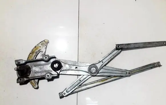 Sliding door window regulator with motor