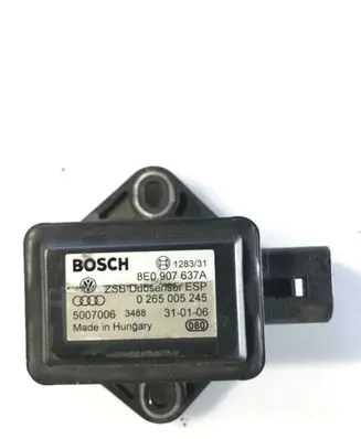 Audi A6 S6 C6 4F ESP acceleration yaw rate sensor 8E0907637A 0265005245 5007006
