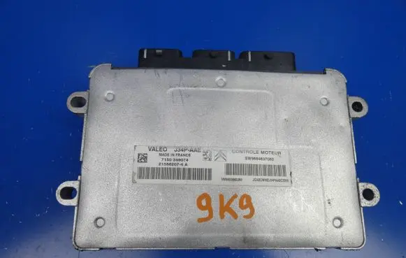 Peugeot 206 Engine control unit/module 9664637080 215862074A 7150349074