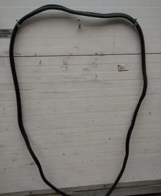 Opel Insignia B Trunk rubber seal (body) 